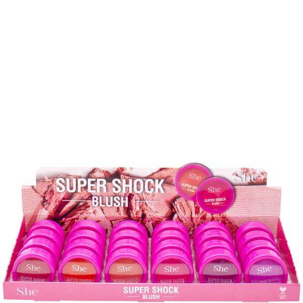 SHE MAKEUP SUPER SHOCK BLUSH (24 UNITS)