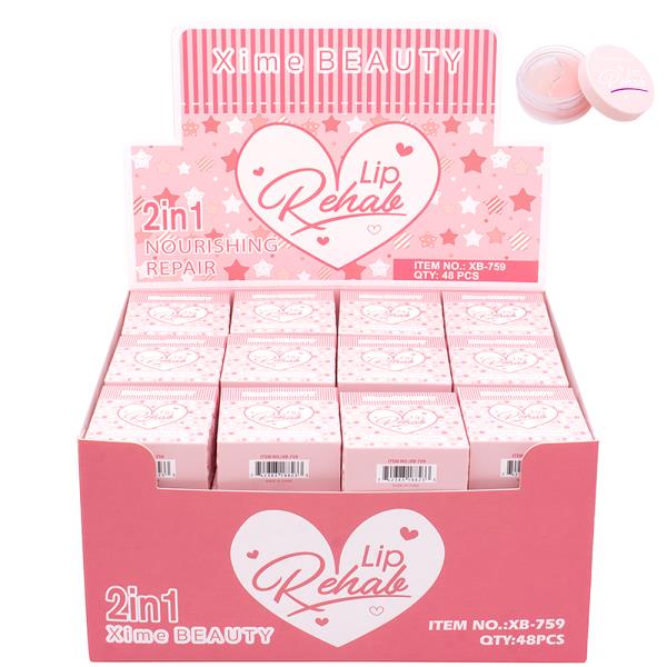 XIME BEAUTY 2IN1 LIP REHAB NOURISHING REPAIR (48 UNITS)