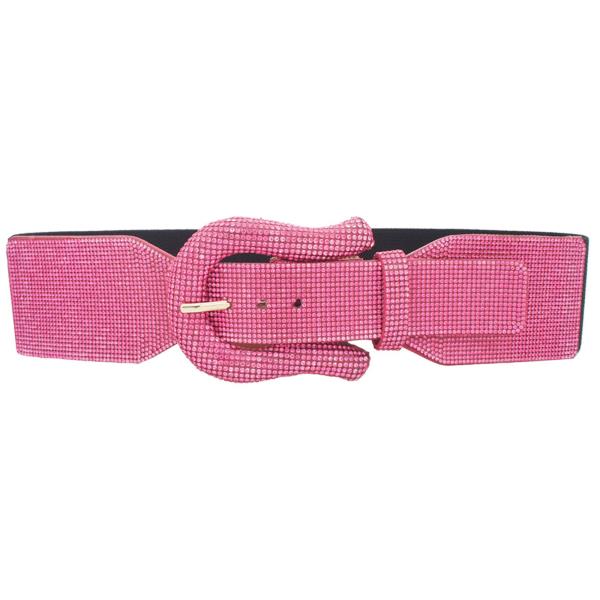 GLAM OUT FLUID HORSESHOE BUCKLE RS ELASTIC BELT