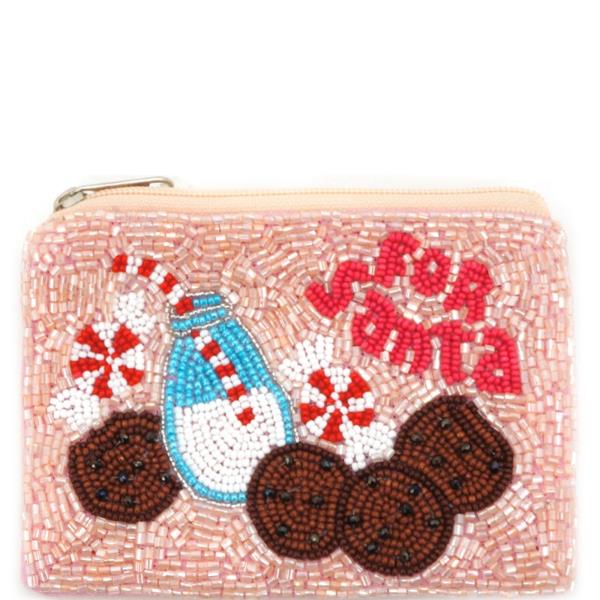 CHRISTMAS MILK, COOKIES COIN BAG