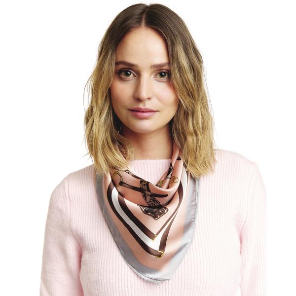 MULTI PRINTED SILKY BODER BANDANA