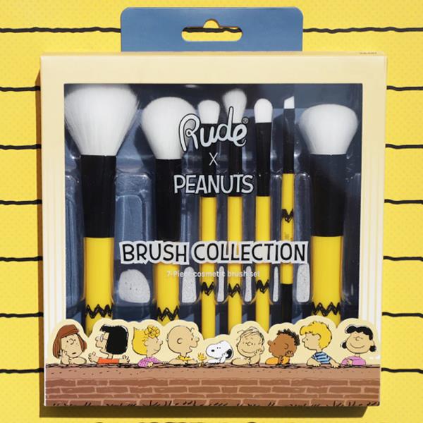 RUDE COSMETICS PEANUTS BRUSH COLLECTION SET