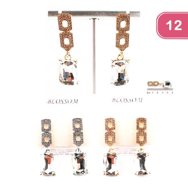 FASHION DANGLE EARRING (12 UNITS)