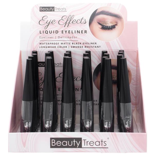 BEAUTY TREATS EYE EFFECTS LIQUID EYELINER (24 UNITS)