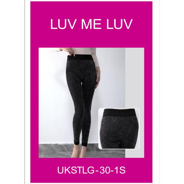 RHINESTONE STUDDED LEGGINGS