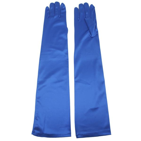 SATIN LONG (12BL) GLOVES SILKY GLOVES
