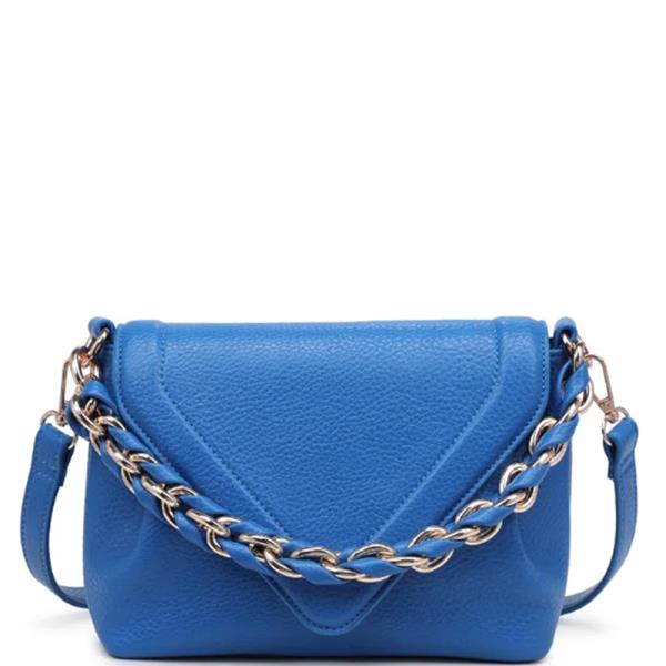 FASHION CHUNKY CHAIN WILLOW CROSSBODY BAG
