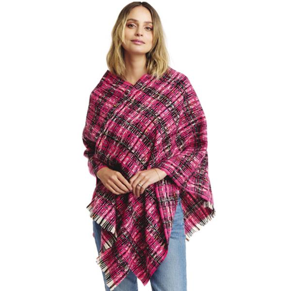 MULTI COLOR PONCHO