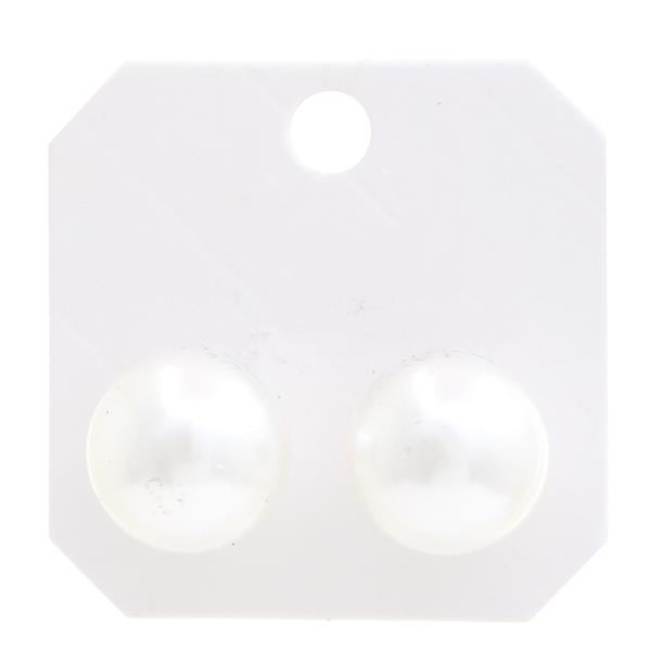 BALL BEAD STUD EARRING