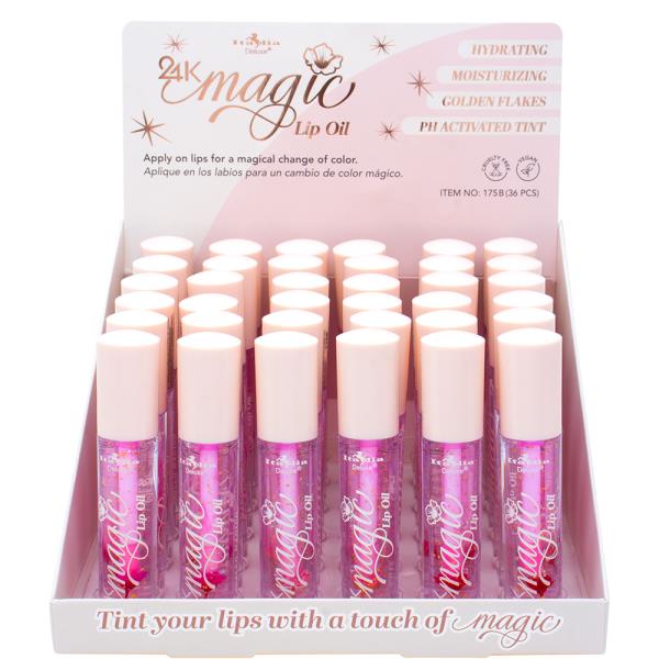 ITALIA DELUXE 24K MAGIC LIP OIL (36 UNITS)