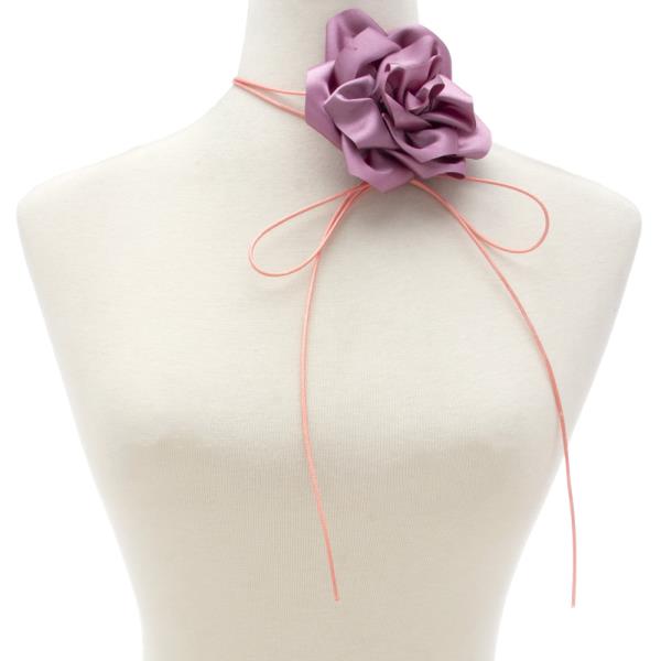 FLOWER CHOKER NECKLACE