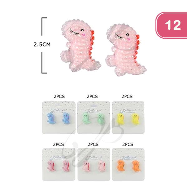 DINO EARRING (12 UNITS)