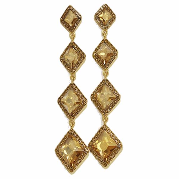 GEMSTONE PARTY EARRING