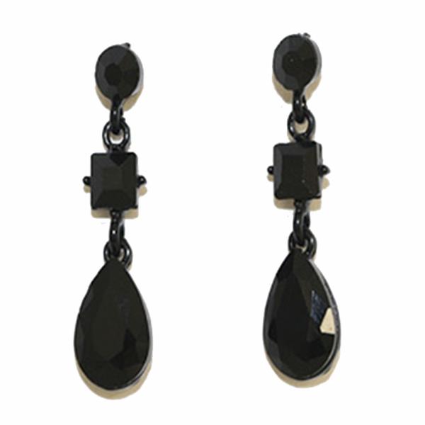 COLOR GEMSTONE PARTY EARRING