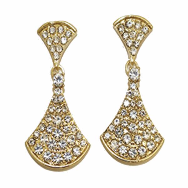 COLOR GEMSTONE PARTY EARRING
