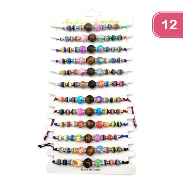 FASHION BEAD BRACELET (21UNITS)
