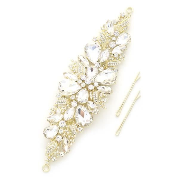 TEARDROP RHINESTONE HAIR VINE