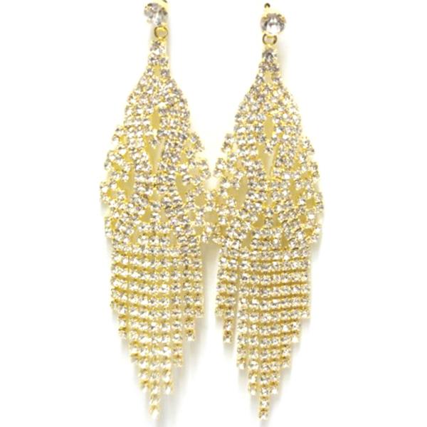 RHINESTONE PARTY BRIDAL EARRING