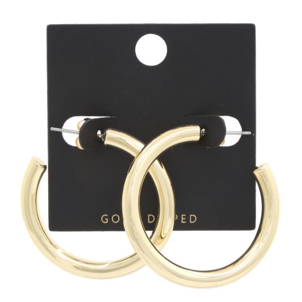 OPEN HOOP EARRING