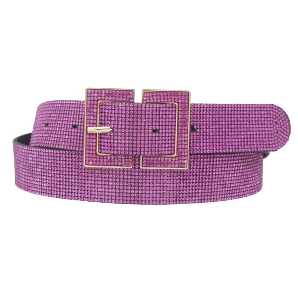 FULL RHINESTONE BELT