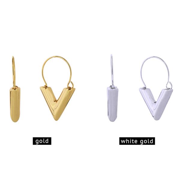 14K GOLD / WHITE GOLD DIPPED ESSENTIAL HOOP EARRINGS