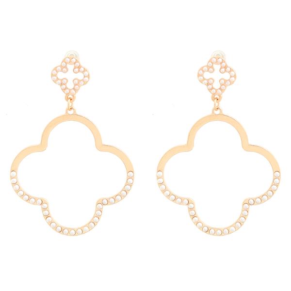 FASHION SHAPE DANGLE EARRING