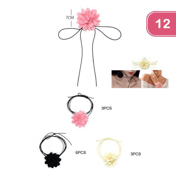 FLOWER CHOKER (12 UNITS)
