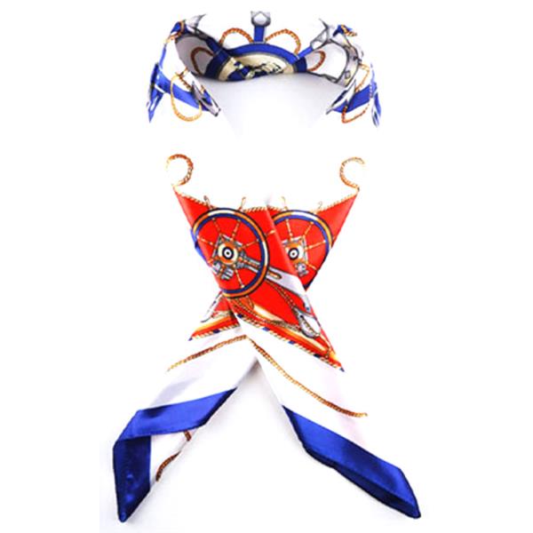 FASHION MULTI PATTERN SILKY BANDANA SCARF