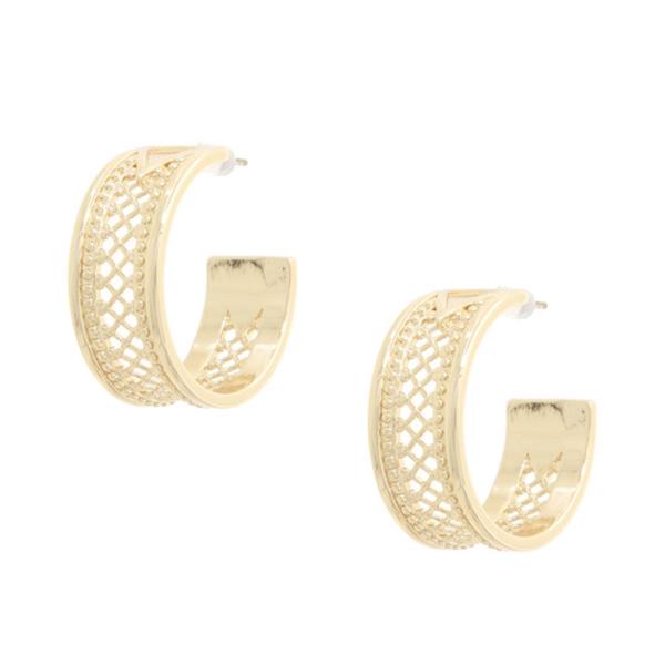 OPEN CIRCLE EARRING