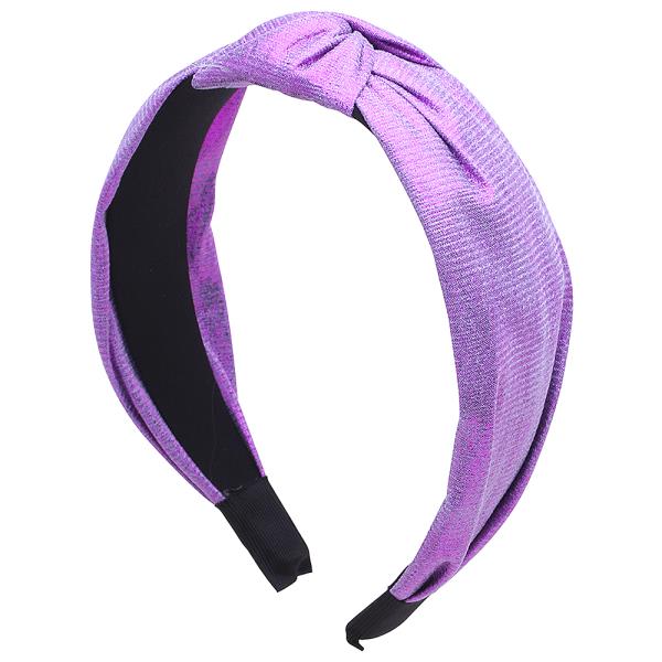 COLOR TEXTURE KNOT HAIR HEADBAND