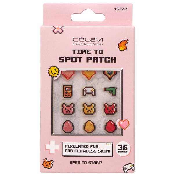 CELAVI TIME TO SPOT PATCH PIXELATED FUN 36 PATCHES SET