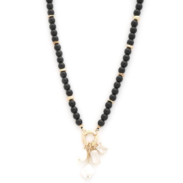 CRYSTAL BEADED NECKLACE