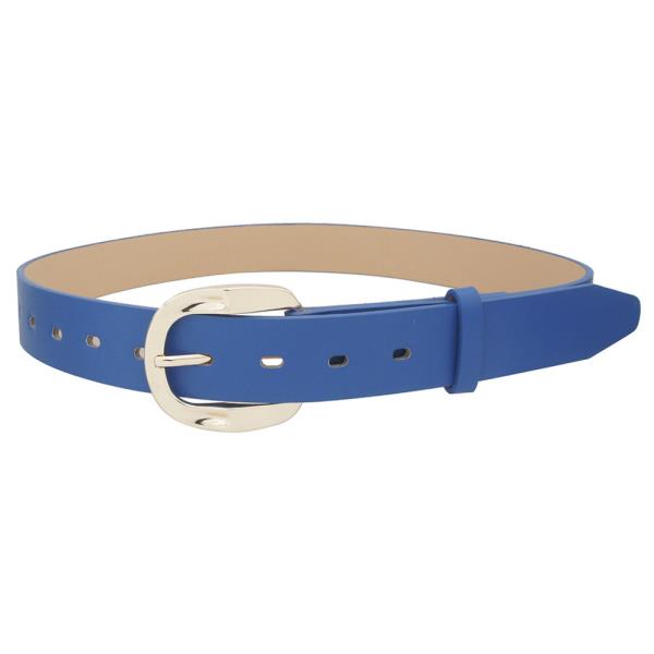 CURVED SQUARED D BUCKLE BELT