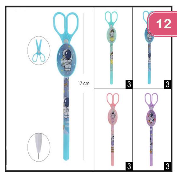 SCISSOR PEN (12 UNITS)