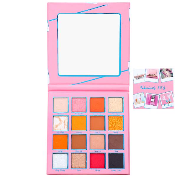 PROLUX FABULOUS 50S 16 COLOR PALETTE W MIRROR