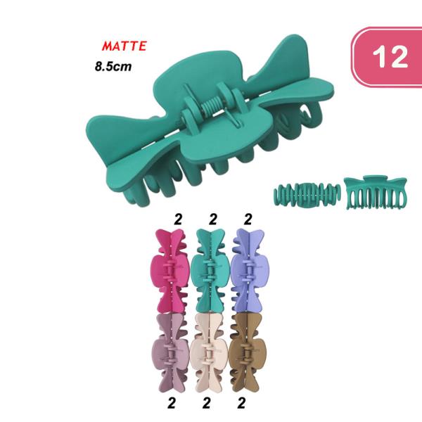FASHION HAIR CLAW CLIP (12 UNITS )