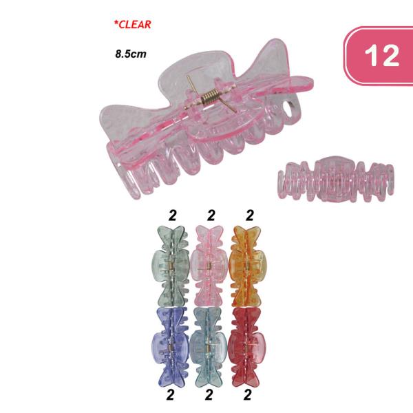 FASHION HAIR CLAW CLIP (12 UNITS )