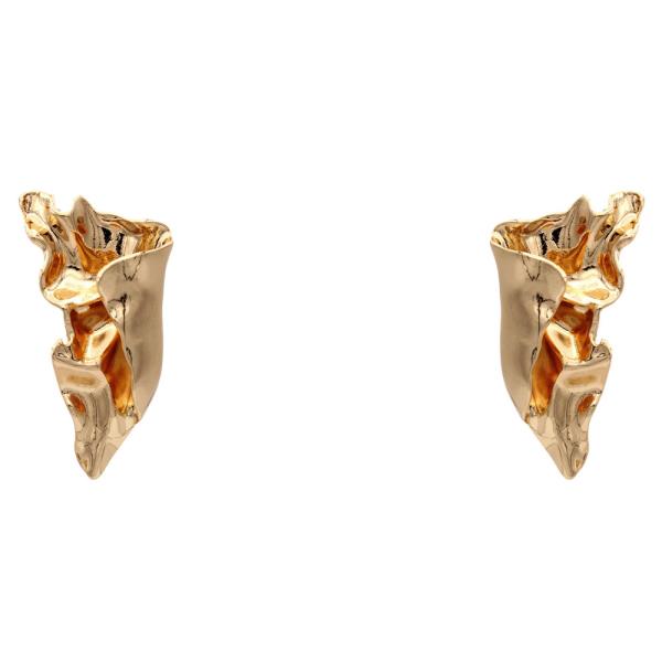 FOLDED UNIQUE EARRING