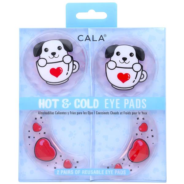 CALA DOG HEART LOVE HOT AND COLD 2 PAIRS EYE PADS SET