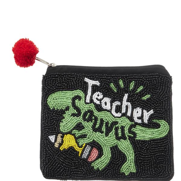 TEACHERS DAY INDIAN BEADS COIN POUCH