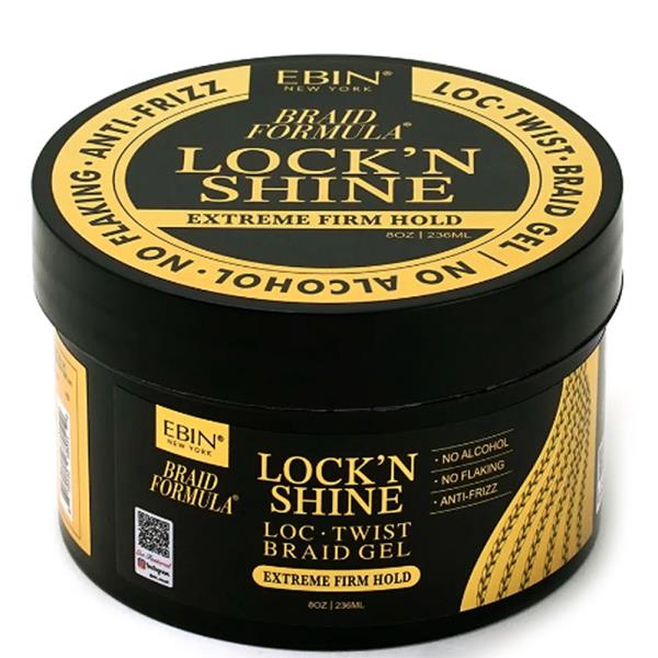 EBIN BRAID FORMULA LOCK N SHINE EXTREME FIRM HOLD 236ML