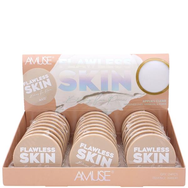 AMUSE FLAWLESS SKIN BLUSHING FACE PRIMER (24 UNITS)