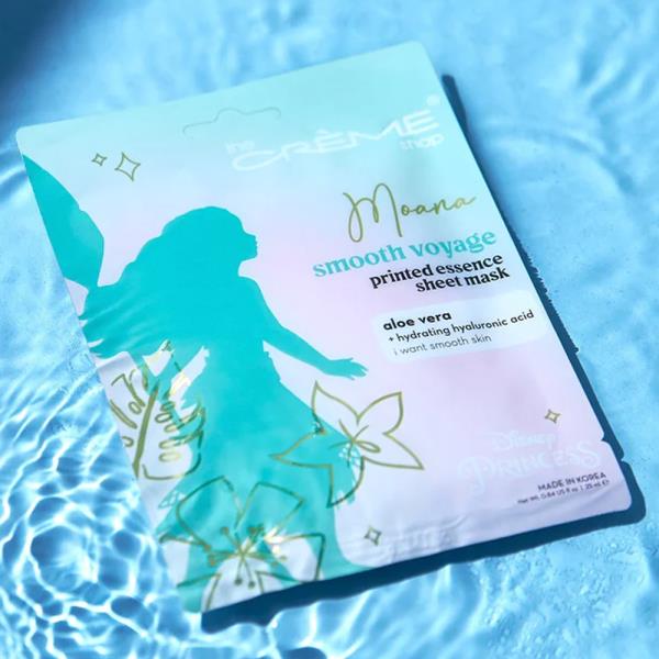 THE CRÈME SHOP X DISNEY - MOANA SMOOTH VOYAGE PRINTED ESSENCE SHEET MASK 3 PC SET