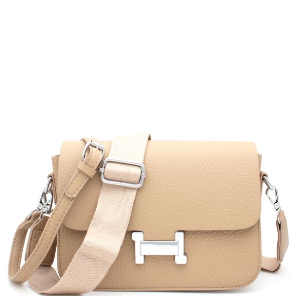 TEXTURED CHIC CROSSBODY BAG