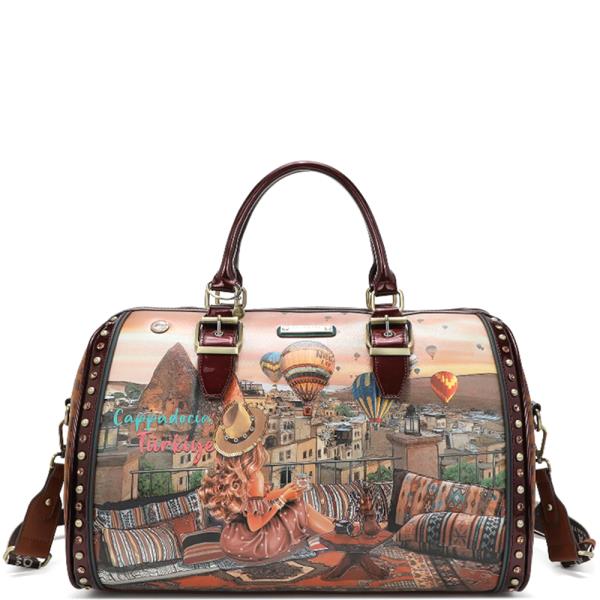 NICOLE LEE HEAVEN ON EARTH WEEKENDER HANDBAG