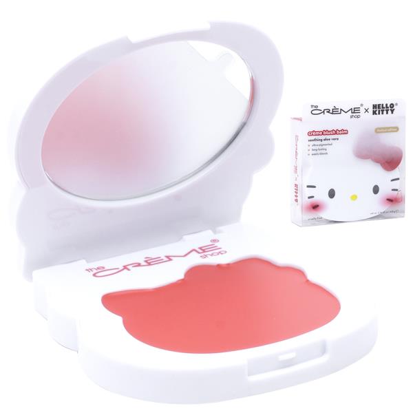 THE CREME SHOP X HELLO KITTY CREME BLUSH BALM W MIRROR