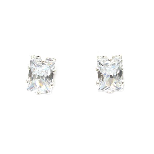 CRYSTAL STONE STUD EARRING