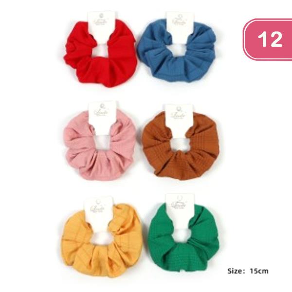 HAIR SCRUNCHIE (12 UNITS)
