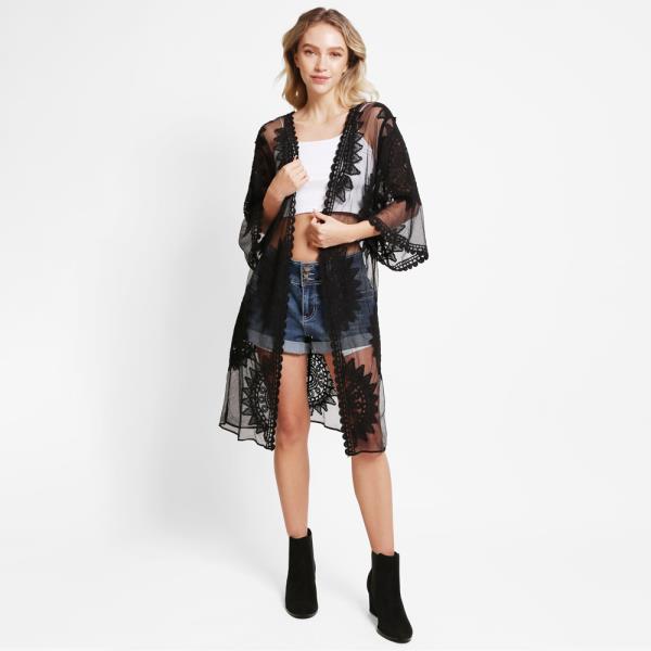 LACE COVER UP