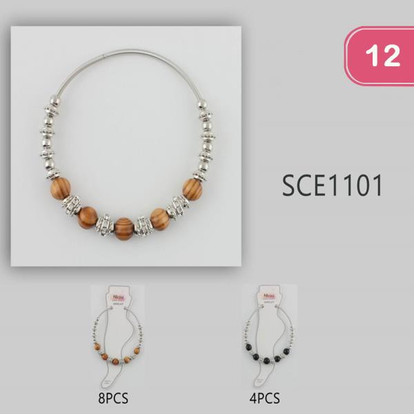 BEADED ANKLET (12 UNITS)